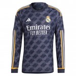 Günstige Fußballtrikots Real Madrid Auswärtstrikot 2023-24 Langarm
